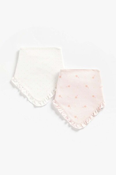 MOTHERCARE Floral Dribbler Bibs - 2 Pack
