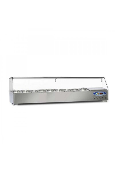 Dampak Soğutmalı Set Üstü Salad Bar 9 Küvet 180 x 35 x 40 (cm)
