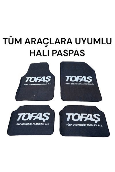AKGTUNİNG LÜX OTO HALI PASPAS DESENLİ YIKANABİLİR UNIVERSAL (HER ARACA UYUMLU...