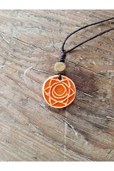 Pinchic | El Yapımı Seramik Çakra Kolyesi - Enerji ve Uyum Kolyeleri (Tüm 7 Ç...