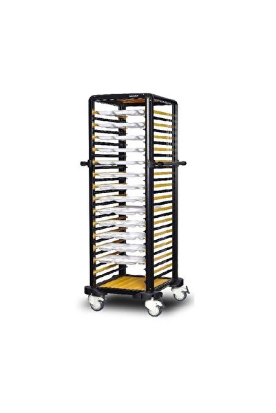 Gastrolley İkili Self Servis Arabası 150 (EtRafı Açık) 104 x 71 x 174 (cm)