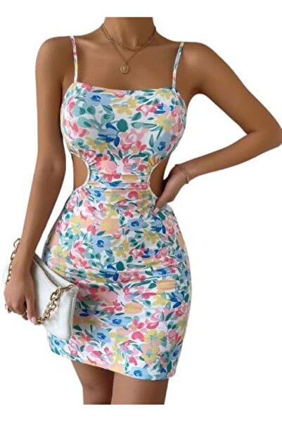 Lamis Nawar Two-Piece Bridal Satin & Lace Lingerie Set (Robe & Slip) - One Size