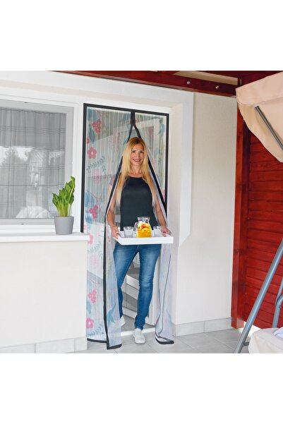 Mercaton Anti-mosquito curtain with magnetic closure for doors, 100 x 210 cm, Bird Pattern