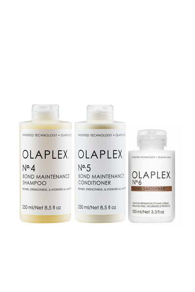 Olaplex Repair and Hydration Package, Olaplex, Bond Maintenance™, Shampoo 250ml + Conditioner 250ml + Tra