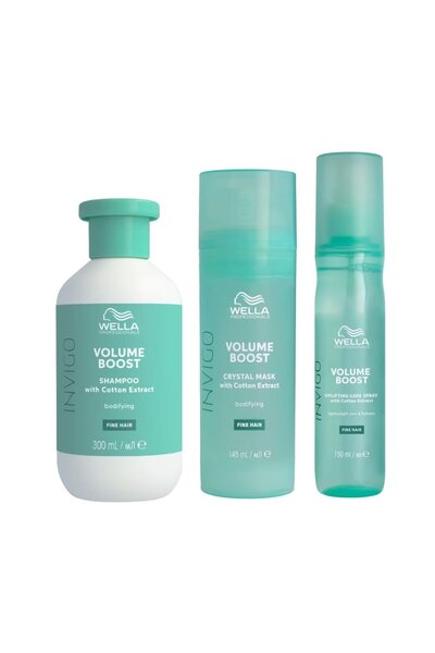 Wella Professionals Volume Pack, Wella Professionals, Volume Boost, Shampoo 300ml + Mask 145ml + Spray 150ml