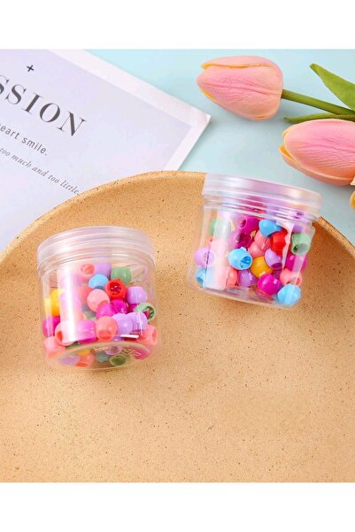 REBORN DESIGN Nostalgia Retro Globe Model Enamel Mixed Color 50Pcs Hair Beads
