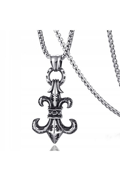 Other COLIER Lanț din oțel argintiu 316L SCOUT 334