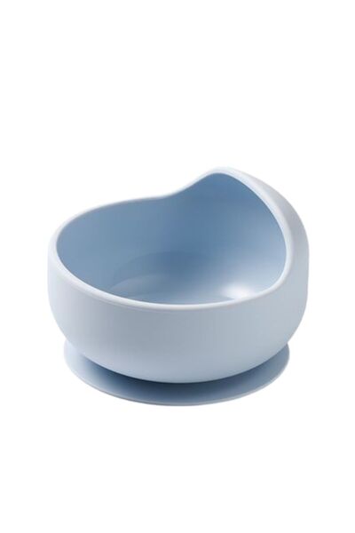 Babyono Bol albastru flexibil cu ventuza,