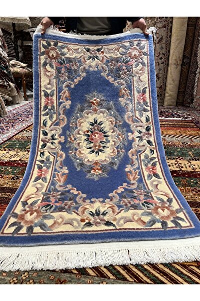 RD RAMAZAN DAĞ EL HALI SANATI El Dokuma Kabartmalı Çin Halısı 2 El Ebat 150x80