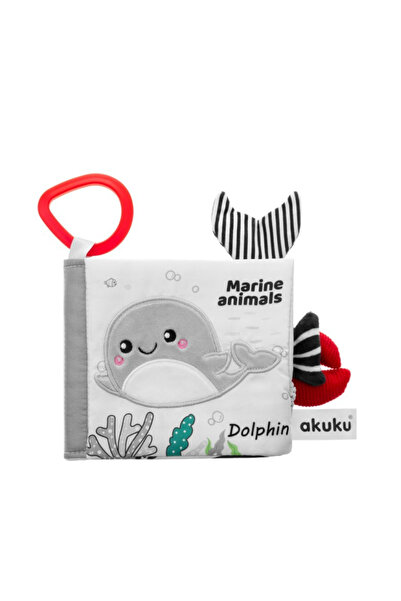 Akuku Детска сензорна книжка от плат, Акуку, Животни