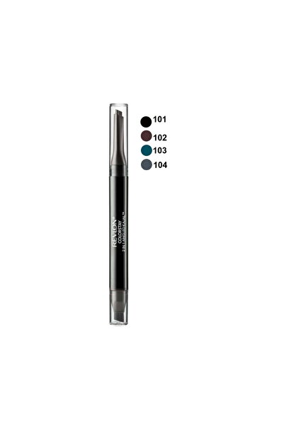 Revlon Creion de ochi automatic ColorStay 2-in-1 Angled Kajal 104 Graphite, 0.28 g