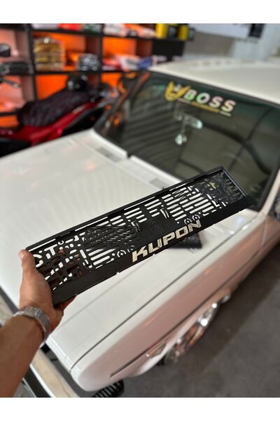 CAROTE Kupon kabartma plakalık çift ön-arka