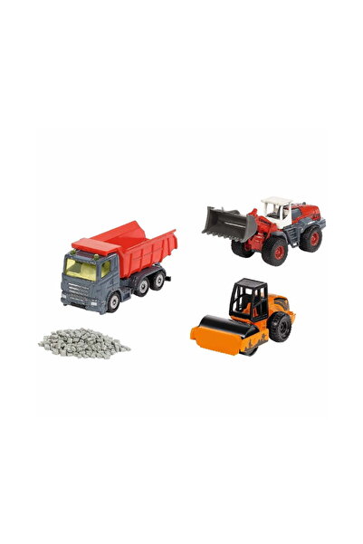 Siku Road Construction Vehicles Set 6329 High Quality Design Metallic Finish