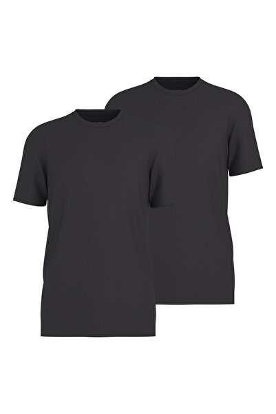 OLYMP Herren T-Shirts, Rundhals, 2er Pack - Bodywear, Modern Fit, Baumwolle