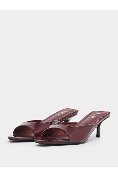 Raid By Styli Rubia Peep Toe Mules