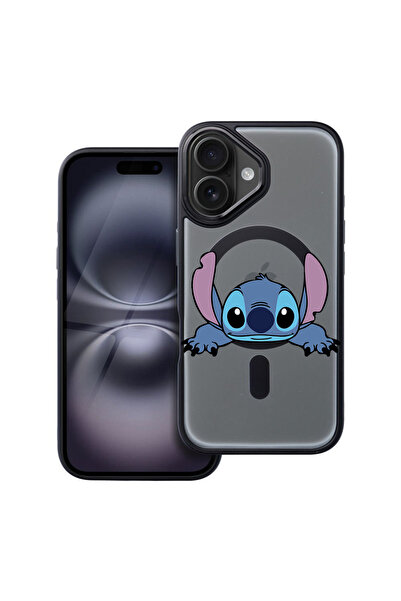 bestcase Carcasă MagSafe Shield pentru Apple iPhone 16, Stitch, husa 1937307 ...