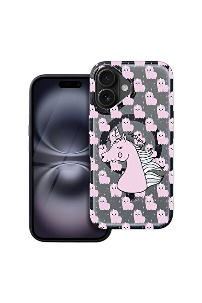bestcase Carcasă MagSafe Shield pentru Apple iPhone 16, Unicorn - I Feel Uniq...