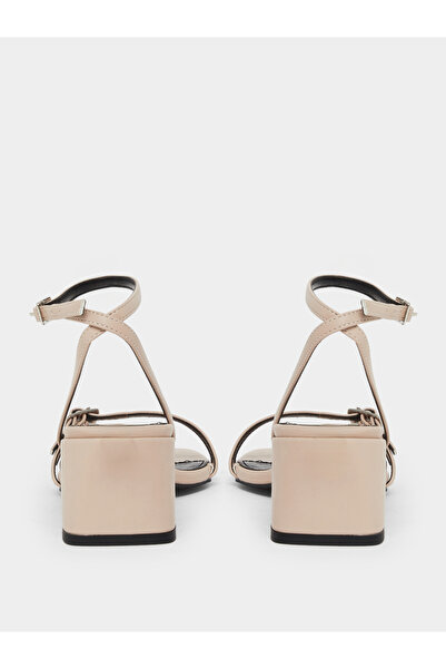 Raid By Styli Zinia Block Heel Sandals with Ankle Strap