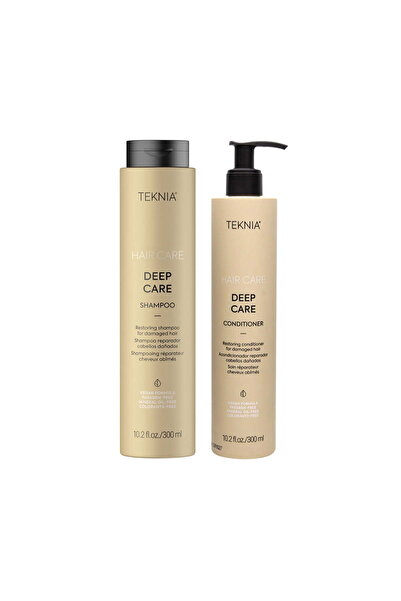 Lakme Hair Repair Set, Deep Care, Shampoo 300ml + Conditioner 300ml
