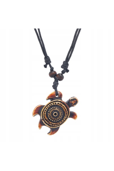 Other SEA TURTLE NECKLACE KITE Surfer Windsurfing Strap RASTA BROWN