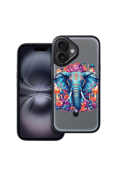 bestcase Husă MagSafe Shield pentru Apple iPhone 16, Dream Colors - Fluture, ...