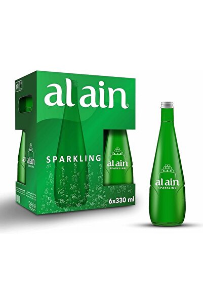 Al Ain زجاجة مياه غازية 6 × 330 مل