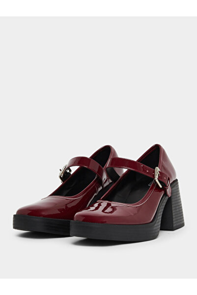 Raid By Styli Favia Buckled Platform Mary Jane Shoes