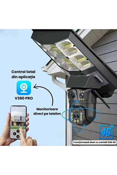 OEM 4G PTZ Solar Camera with SIM, V380, 2-Way Audio & Long Battery Life – 24/7 Surveillance