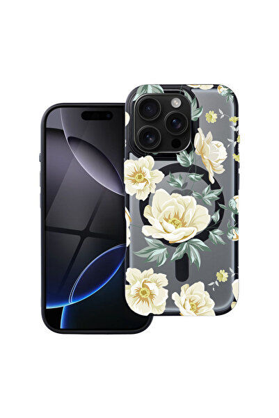 bestcase Θήκη MagSafe Shield για Apple iPhone 12 Pro, Λουλούδια, husa 2092203...