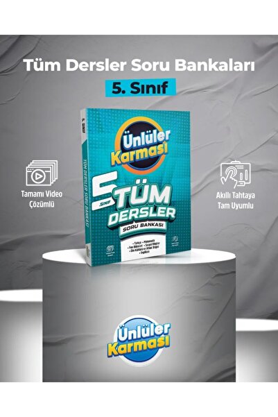 Ünlüler Karması 5.SINIF TÜM DERSLER SORU BANKASI