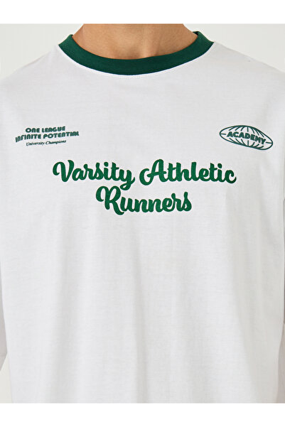 Styli Mock Neck Oversized T-Shirt and Piping Detail Shorts Co-Ords