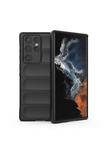 SOFAL Carcasă pentru Samsung Galaxy S22 Ultra 5G (H83), Poliuretan, Negru