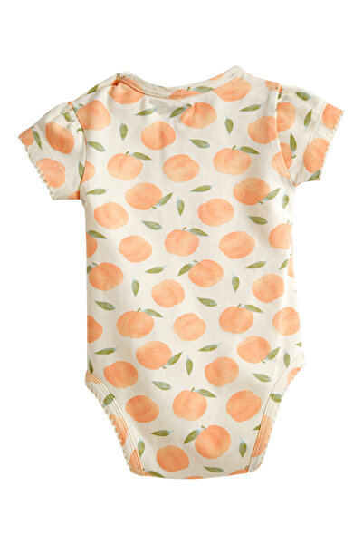 Dirkje By Styli Set of 3 - Fruit Print Bodysuit, Shorts and Headband