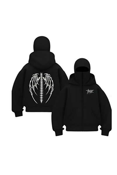 Touz Moda Балаклава серії Skeleton Басклі Ніндзя Худі Світшот