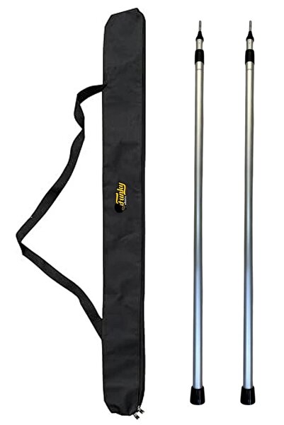 Funky Chairs Ayarlanabilir Teleskopik Alüminyum Tarp Tente Çadır Direği 198 cm