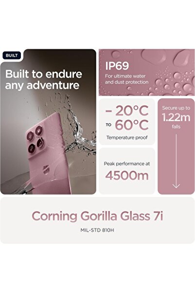 Motorola Edge 60 Fusion 5G 12GB RAM 256GB ROM PANTONE Zephyr