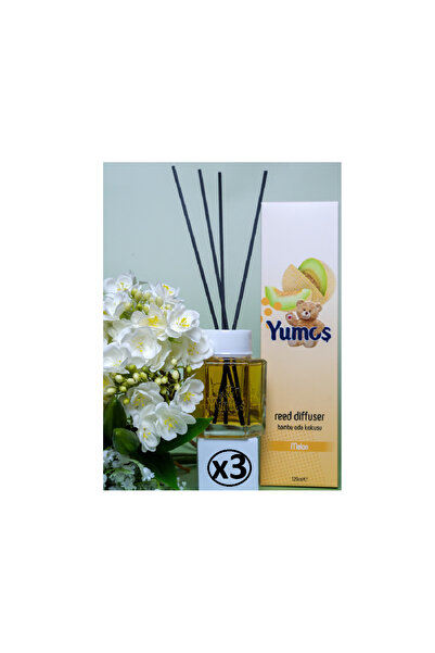 Yumoş YUMOS room air freshener with bamboo sticks YELLOW MELON AROMA