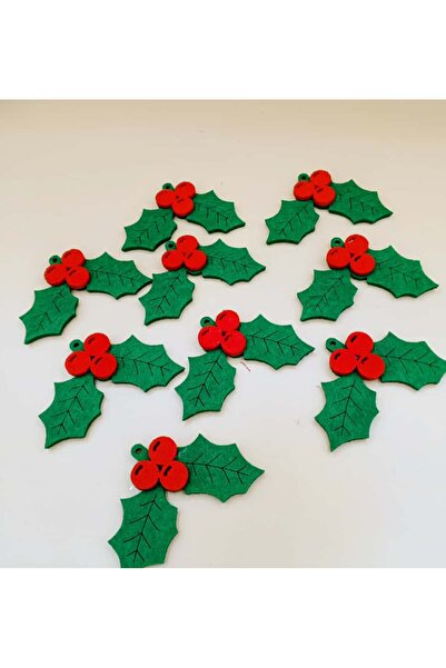 hobimixhobimix New Year Decoration Felt Acorn - 9 Pieces