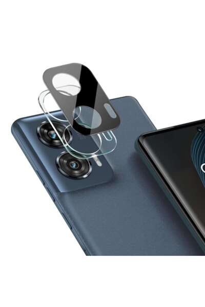 SOFAL Protecție cameră pentru Motorola Edge 50 Fusion, B11 - Sticlă securizată, Negru