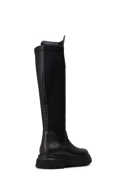 Deery Women's Black Zipper Boots