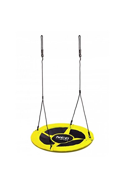 Neo-Sport Leagan tip cuib pentru copii Swingo 100 cm Galben cu Cadru din otel...