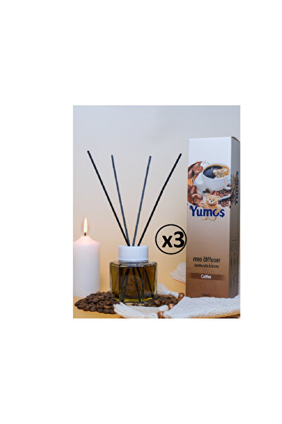 Yumoş YUMOS room freshener with bamboo sticks COFFEE AROMA