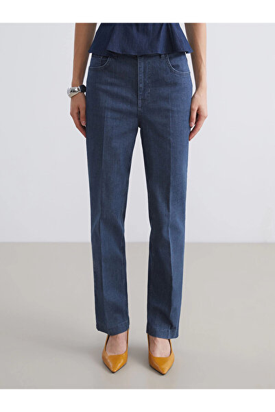 LC Waikiki Lcw Jeans Blue Flare Women's Jean Pants