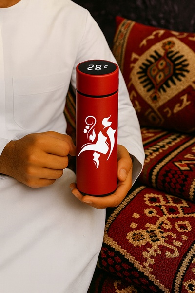 BSE Smart Thermos | Luxurious Arabic Design “My Mother” ❤️ | A luxurious gift that expresses love and gratitude