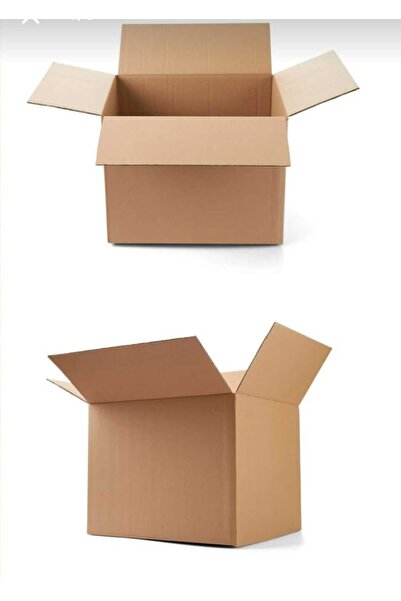TİBOX E Ticaret Boş Karton Koli 100 Adet Ürün Taşıma Ve Taşınma Kolisi 20 X 27,5 X 15,5cm