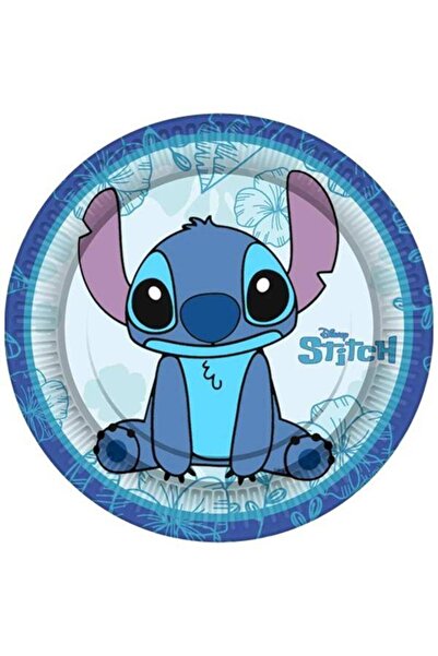 parti show Lilo ve Stiç 8'li Karton Tabak