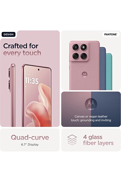 Motorola Edge 60 Fusion 5G 12GB RAM 256GB ROM PANTONE Zephyr