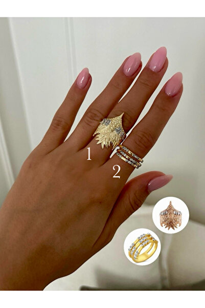 Asteria Jewelry Kadın Ayarlanabilir Vip Yüzük