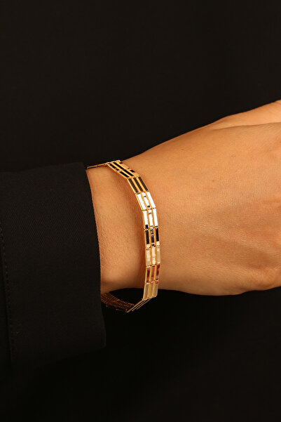 Çgk Çiğdem Gürel Kuyumculuk 3 Sıra Ajda Altın Bilezik