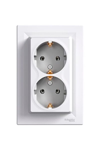 SCHNEIDER Priza dubla Asfora